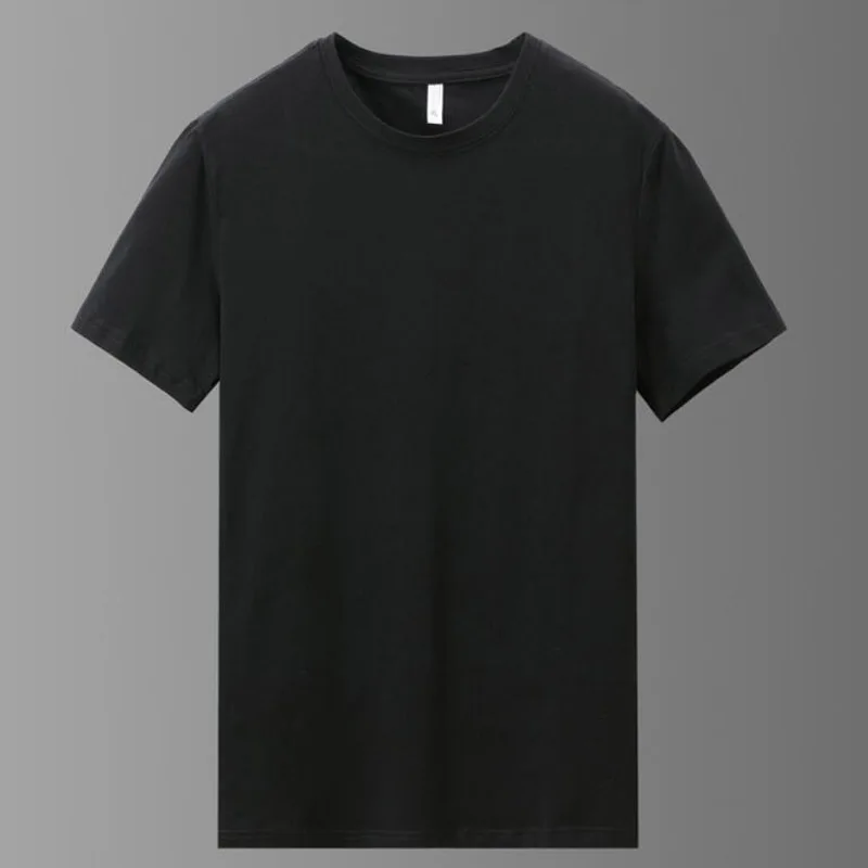 summer men yellow cotton t-shirt short sleeve plus size 6XL 8XL 9XL home casual tees oversize loose black tshirt 70 | Мужская одежда