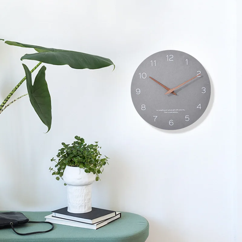 

Wall Clock Modern Design Minimalist Nordic Clock Home Decoration Fashion Atmosphere Quartz Silent Wall Clocks Decor Gift