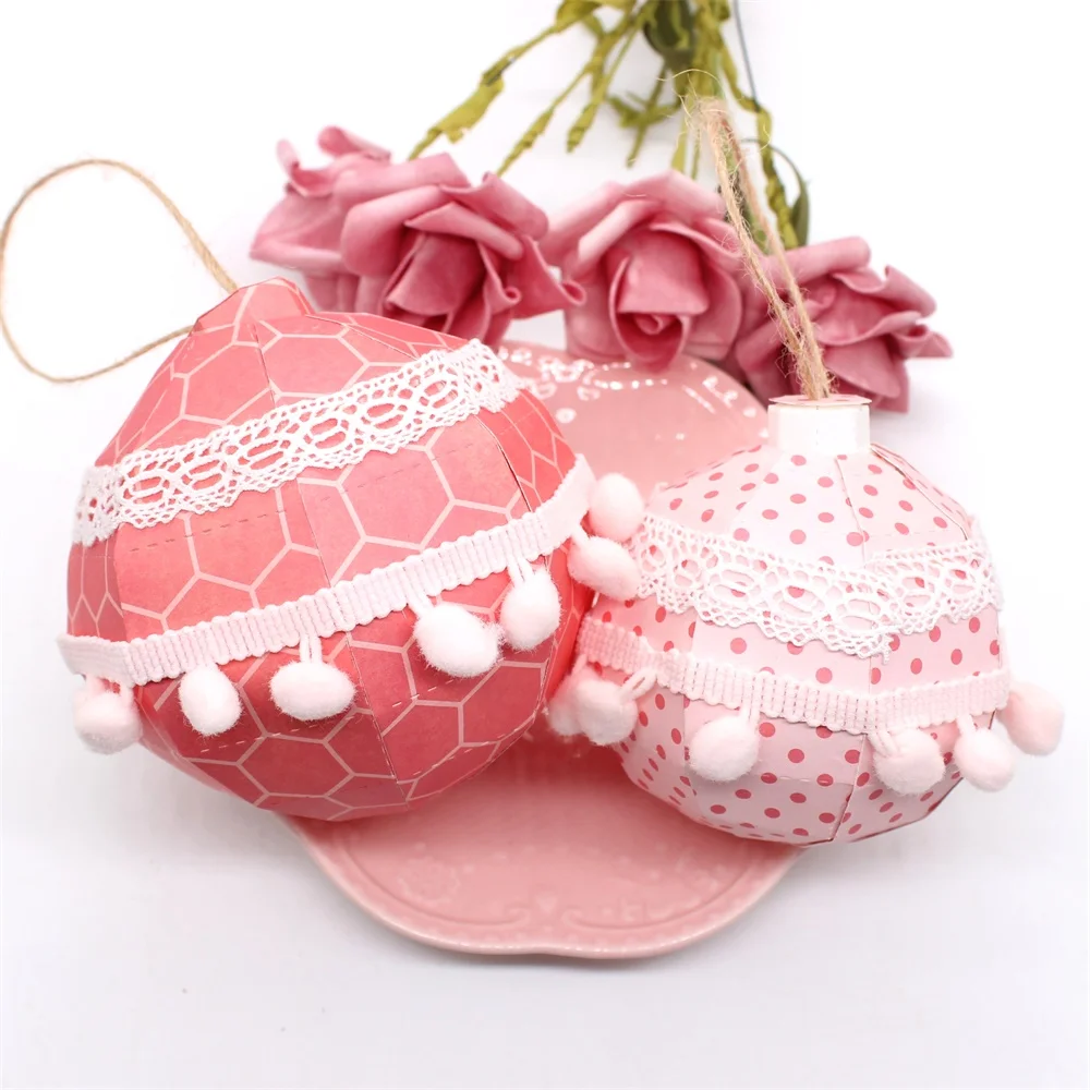 

YPP CRAFT Christmas Ornament Balls Gift BagMetal Cutting Dies Stencils for DIY Scrapbooking Decorative Embossing DIY Paper Cards