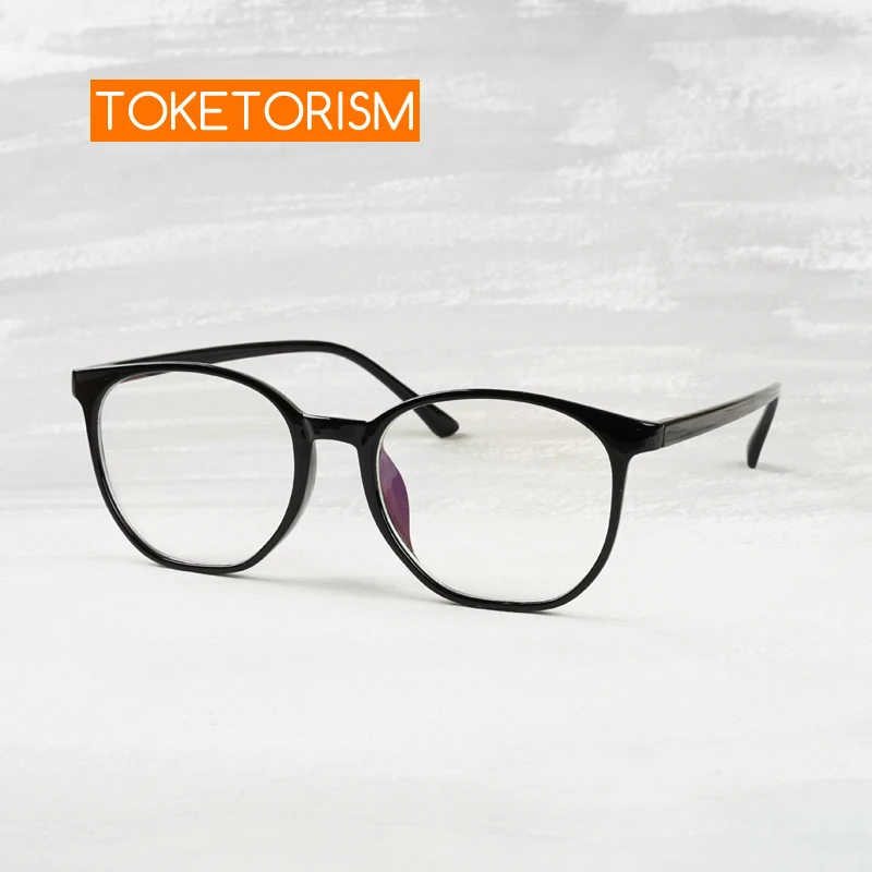 

Toketorism Trendy Myopia Prescription Glasses Frame Women's Eyeglasses With Frame Men's Spectacle Frames 0052