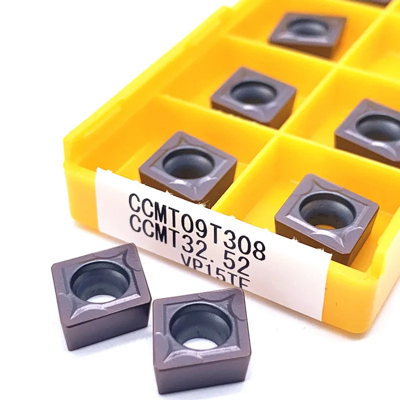 Высококачественный токарный инструмент из карбида CCMT09T304 CCMT09T308 VP15TF UE6020 US735