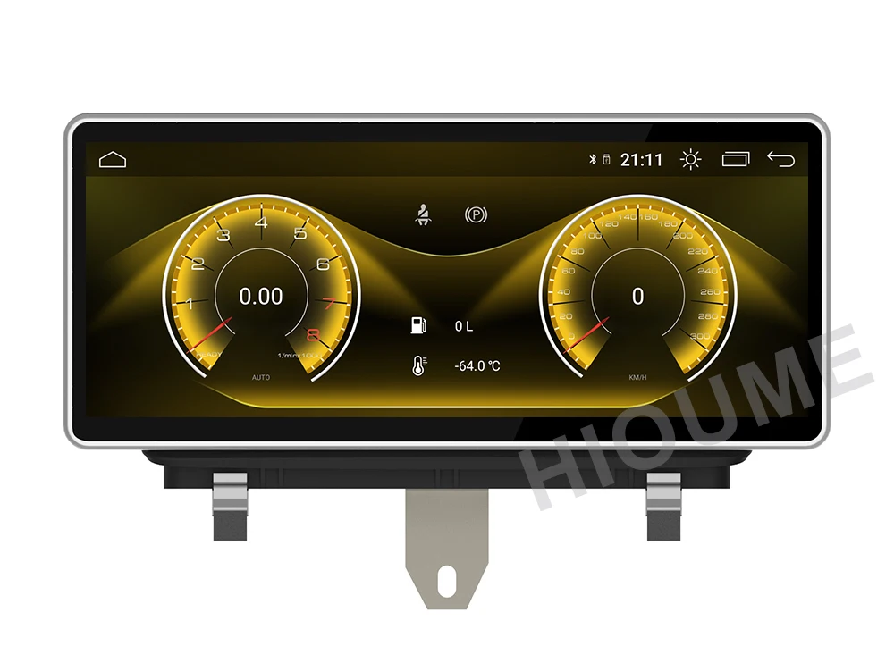 Автомобильный мультимедийный плеер 12 5 дюймов Android 10 Snapdragon 4 + 64 ГБ GPS-навигация