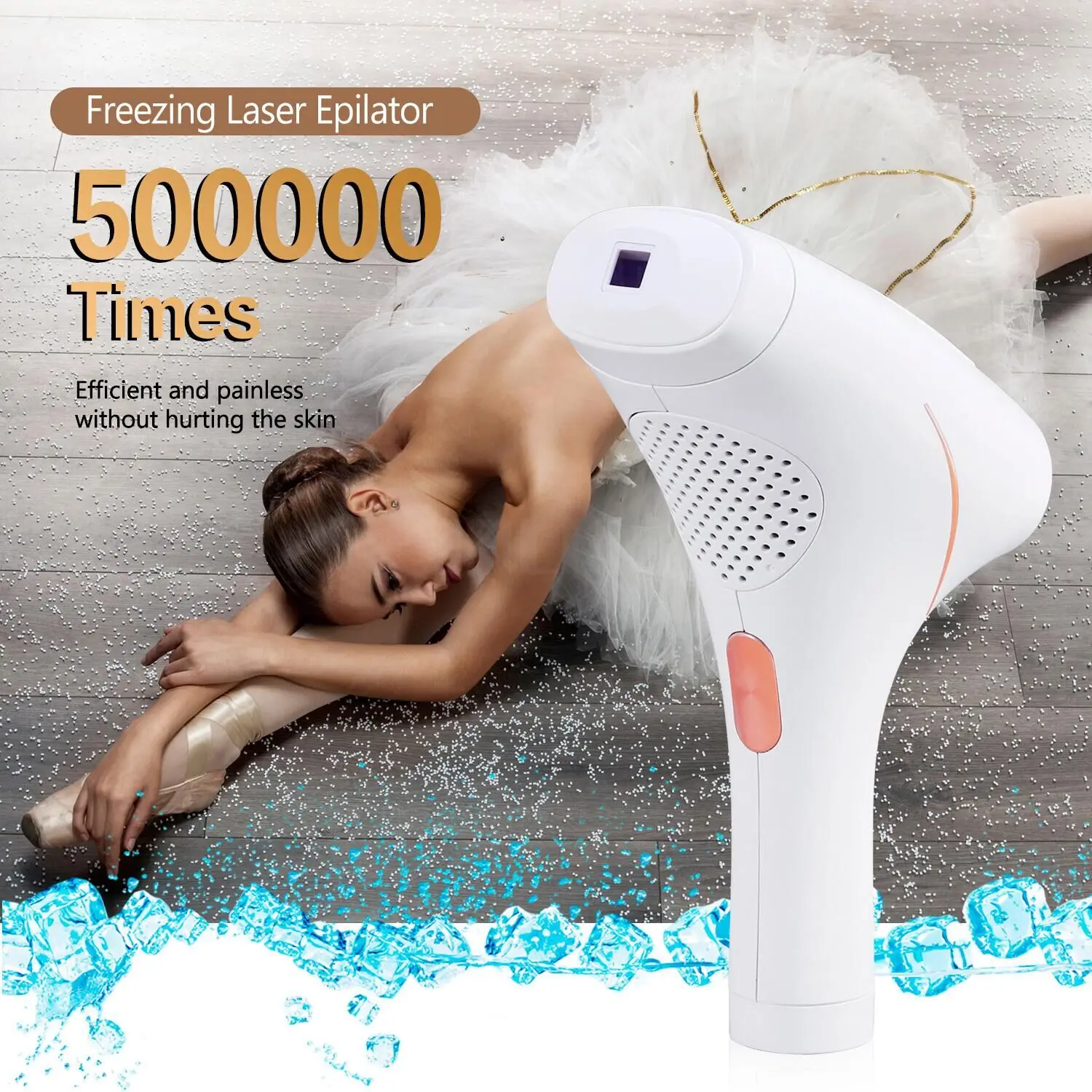 

IPL Laser Hair Removal Device Laser Electric Epilator Permanent Hair Removal Machine Bikini Armpit Razor for Women
