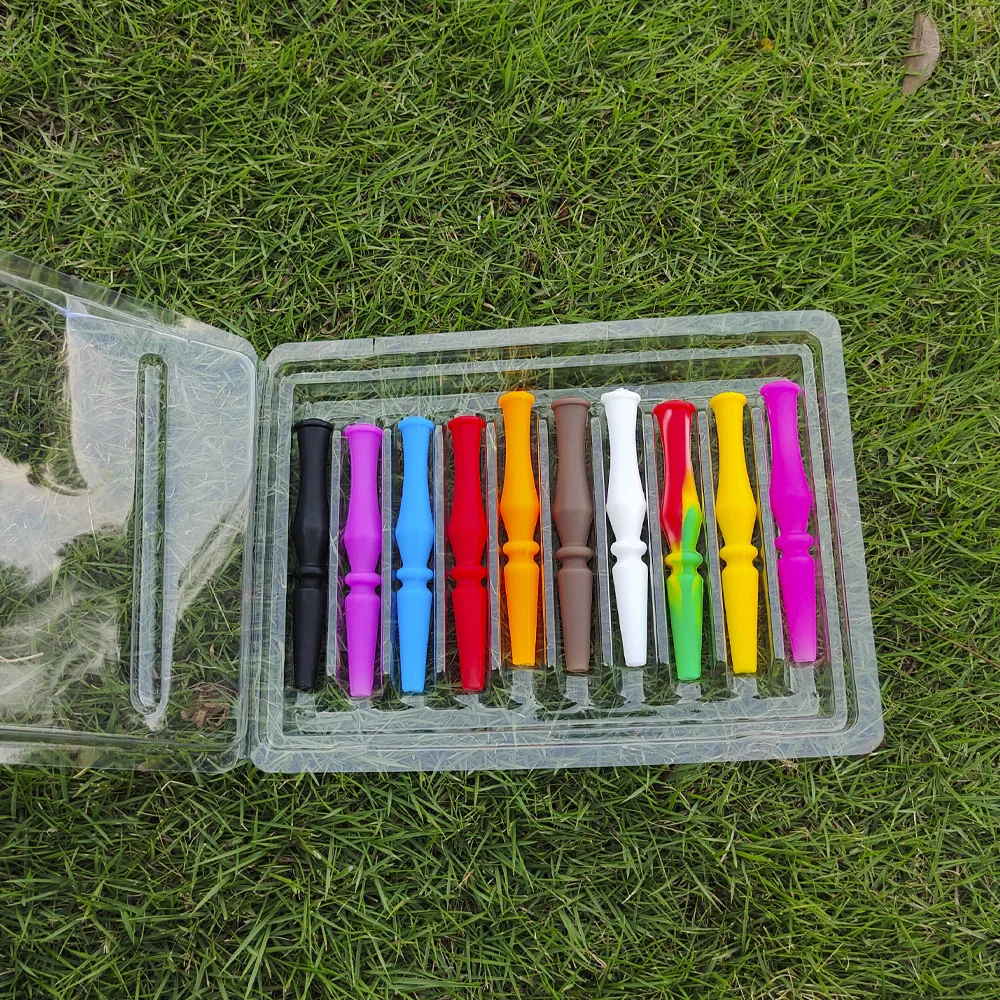 Силиконовые фильтры для кончик рта кальяна Многоразовые цветные яркие здоровые S