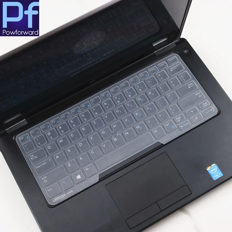 Силиконовая для ноутбука чехол клавиатуры DELL LATITUDE 5000 5401 7400 7000 2020 3400 5400 5411 14 дюймов