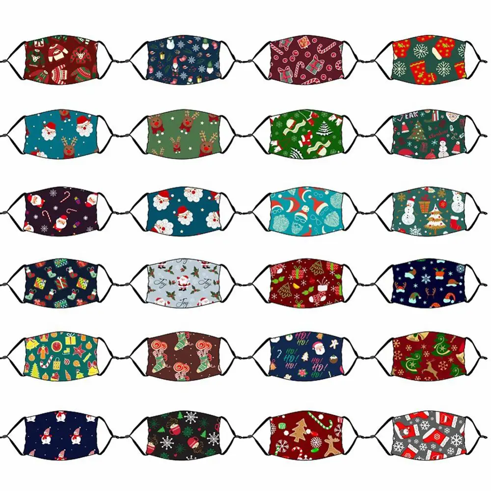 Мужская и Женская осенне-зимняя хлопковая маска/Рождественский