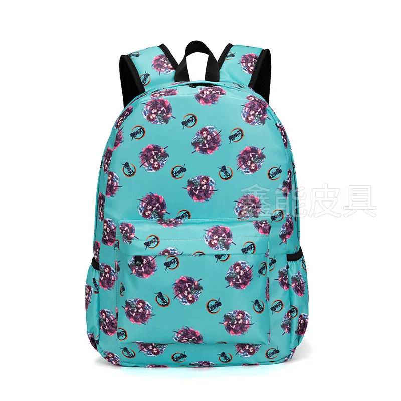 

Anime Demon Slayer Kimetsu No Yaiba Cartoons Canvas Travel Bag Tomioka Giyuu School Notebook Bags Waterproof Mochila Feminina