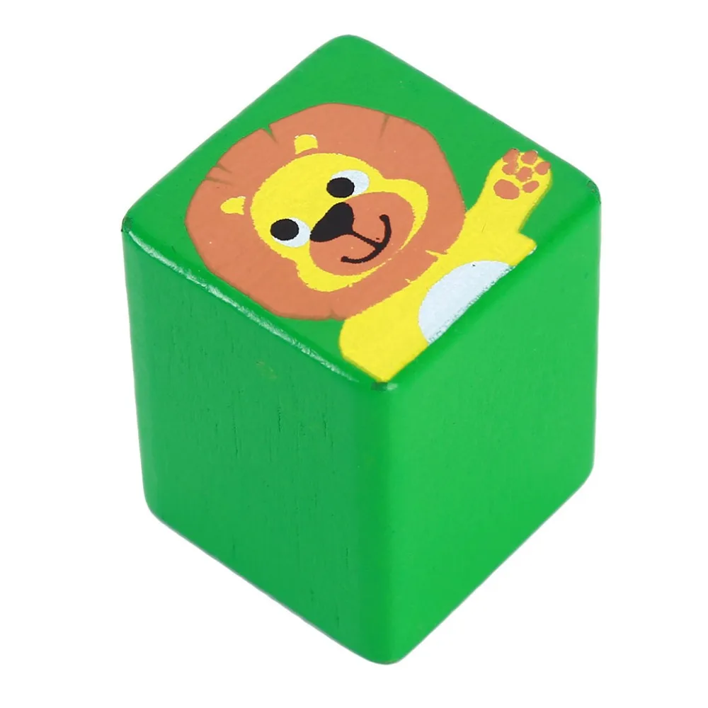 

Building Blocks Toys 8 Holes Wooden Intelligence Box Baby Cognitive Matching Building Blocks Kids Early Educational Toy