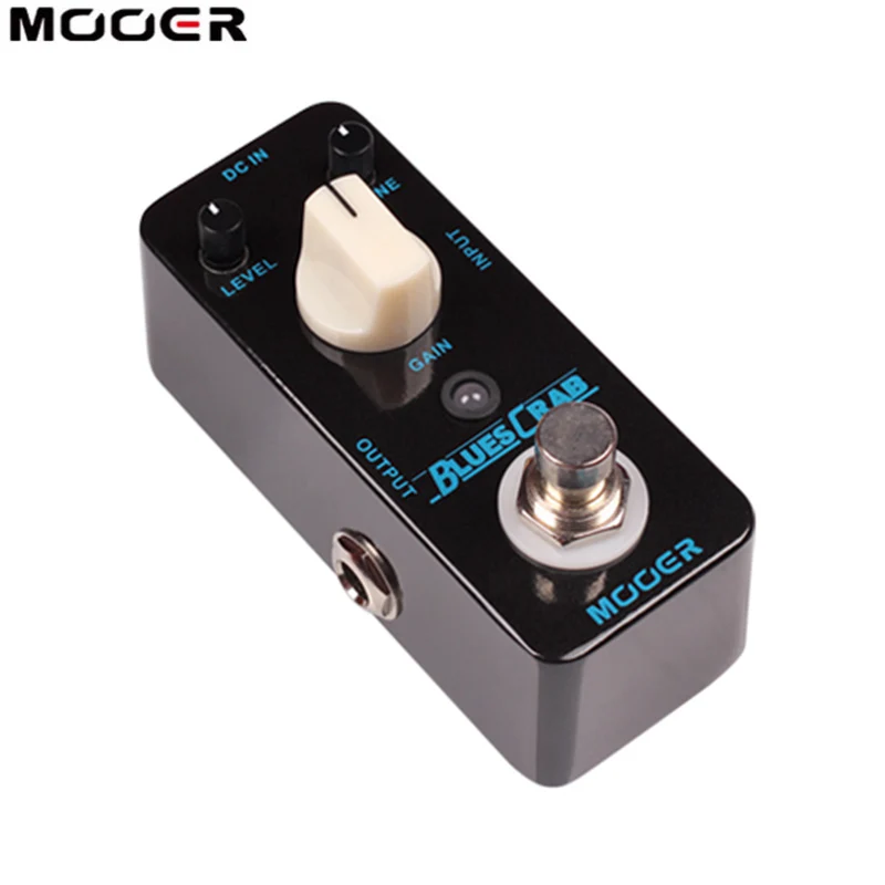 MOOER Блюз Краб гитарная педаль классический Overdrive True Bypass металлический корпус для