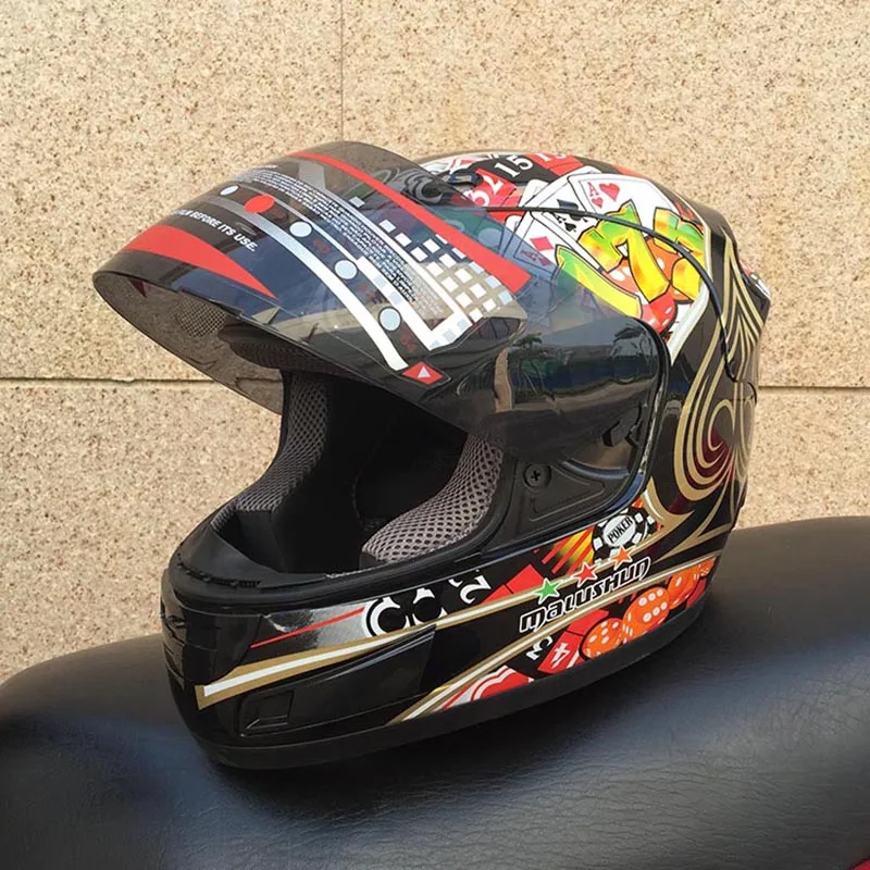 Бесплатная доставка полный уход за кожей лица мотоциклетный шлем catchword гоночный