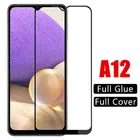 Закаленное стекло 9D с полным покрытием для Samsung A12 galaxy a 12, защитная пленка для экрана телефона Galaxy A 12 a12, защитное стекло, 2 шт.