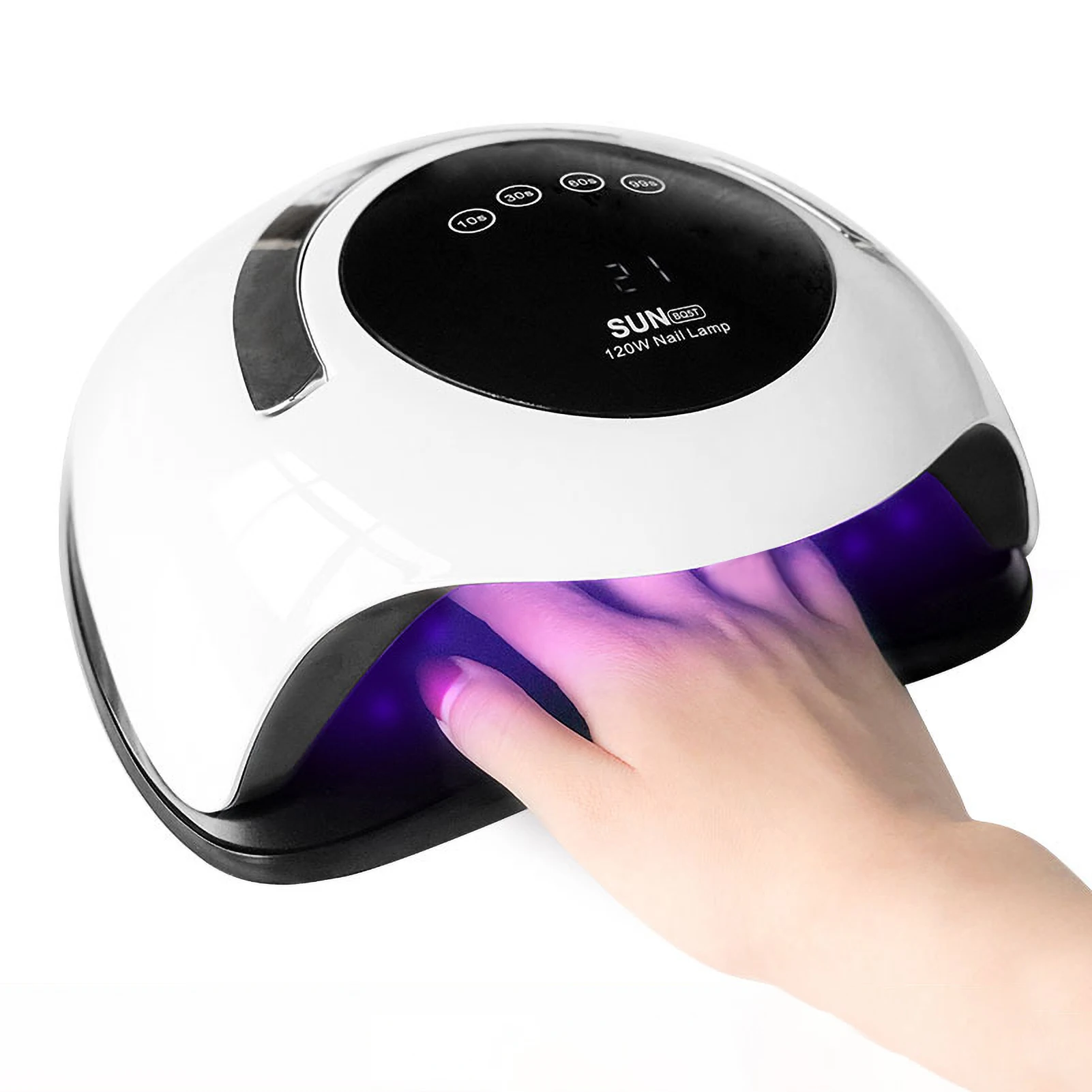 

120W Automatic Sensor Faster Nail Dryer UV Lamp for Salon Fingernail Toenail Drying Gel Polish Auto Sensor Manicure Tools