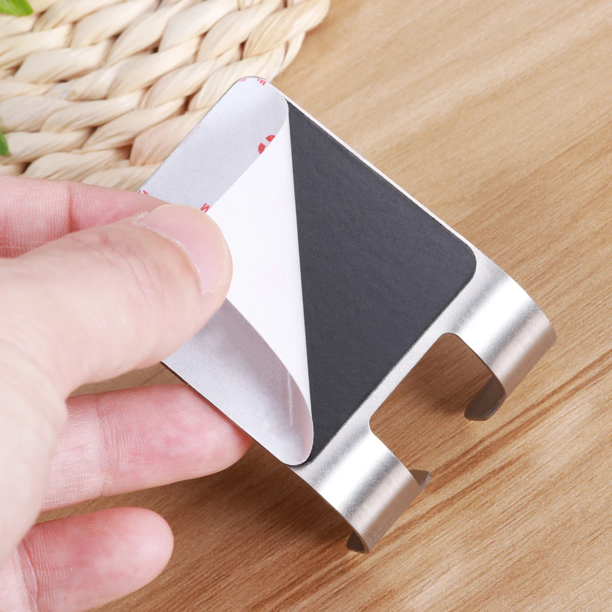 Держатель для бритвы OUNONA самоклеящийся водонепроницаемый держатель полотенец