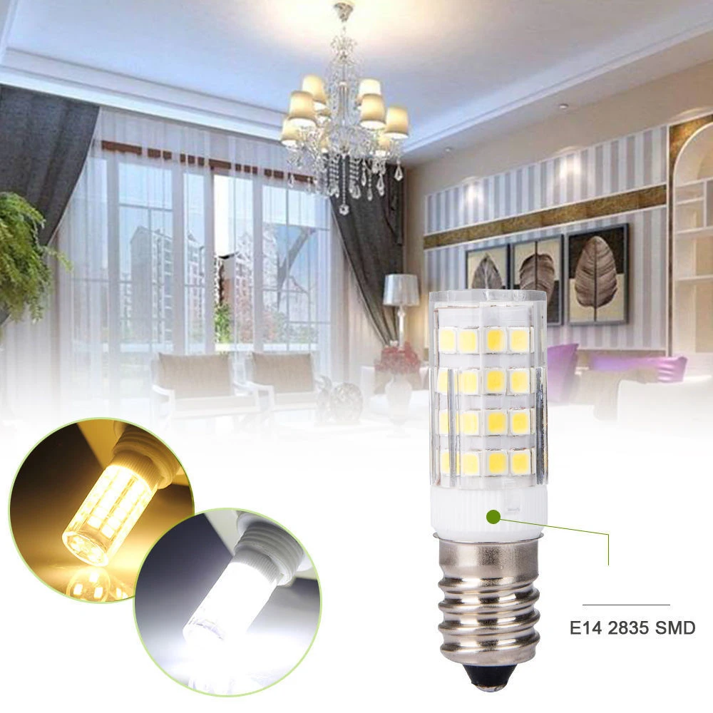 Супер яркий E14 220V Светодиодный светильник 2835 SMD кукурузный 5 Вт 7 9 33 51 76