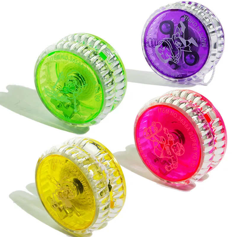 3 шт. классический мини мигание механизм сцепления Yoyo Ball игрушки креативная мода
