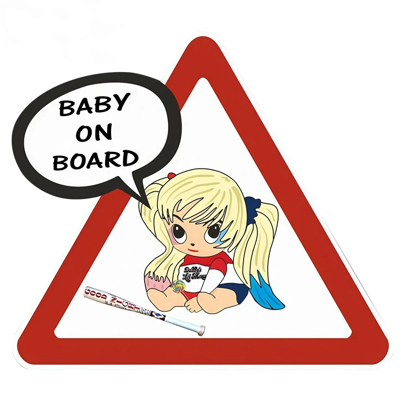 

Cute Super Baby on Board Car Stickers Car Styling Warning Decals for Motorcycles Auto Window Bumper Vinyl,13cm*11cm