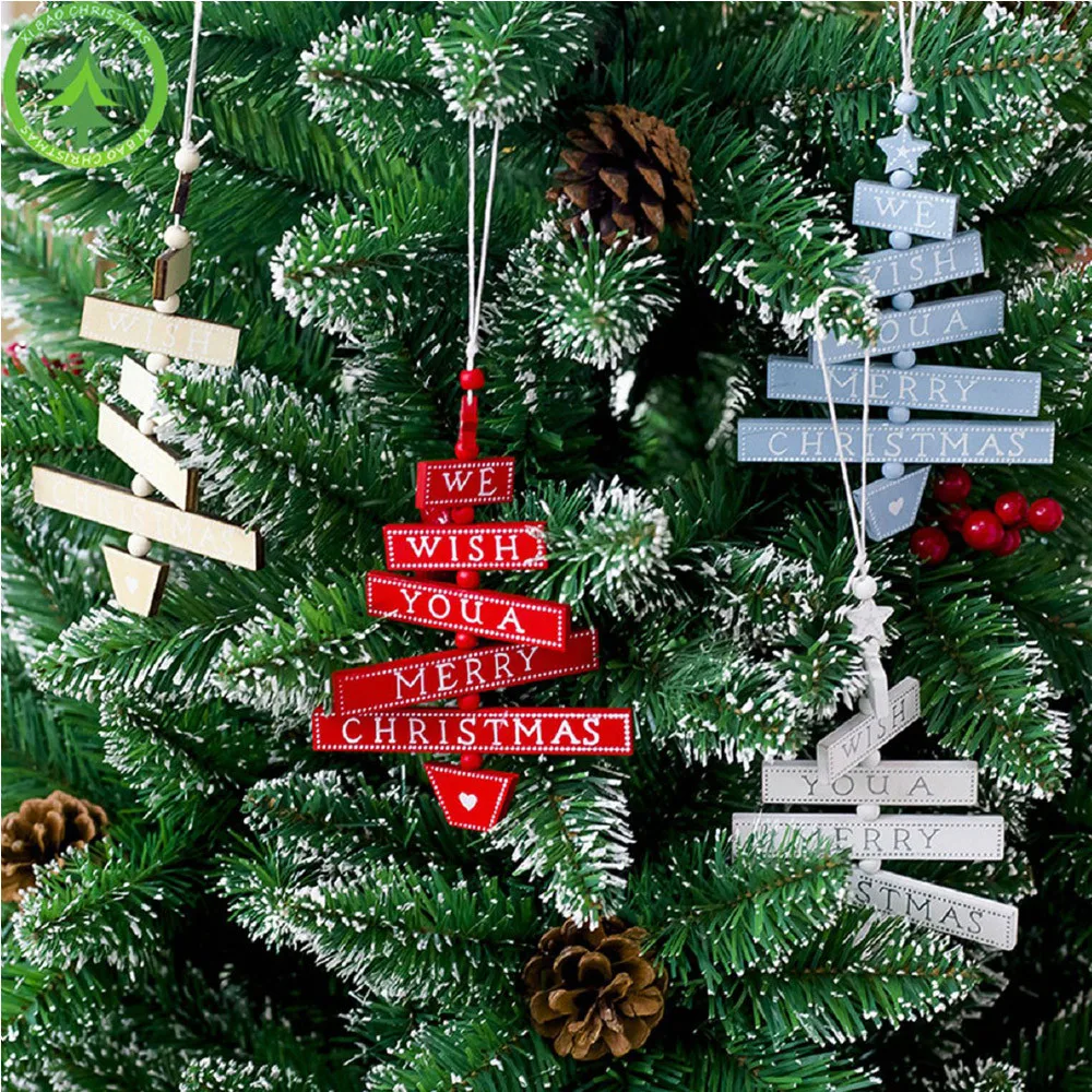 Рождественская деревянная вывеска рождественские украшения для дома подвеска