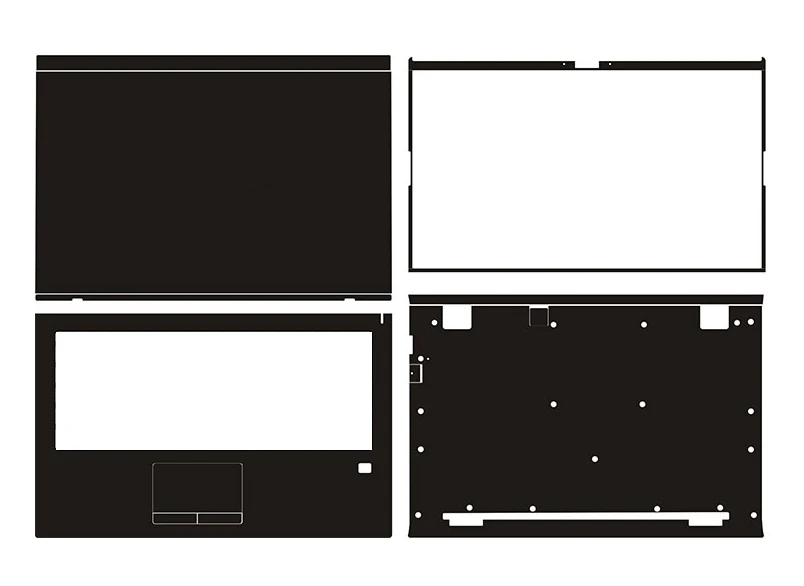Наклейка на ноутбук наклейка кожу защитный чехол из углеродного волокна для Sony