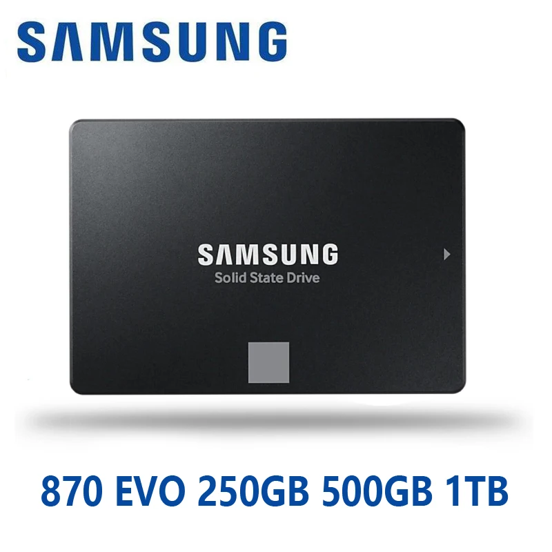 Samsung 870 EVO SSD 250 ГБ 500 Гб ТБ SATA3 2 5 дюйма Внутренний твердотельный накопитель HDD