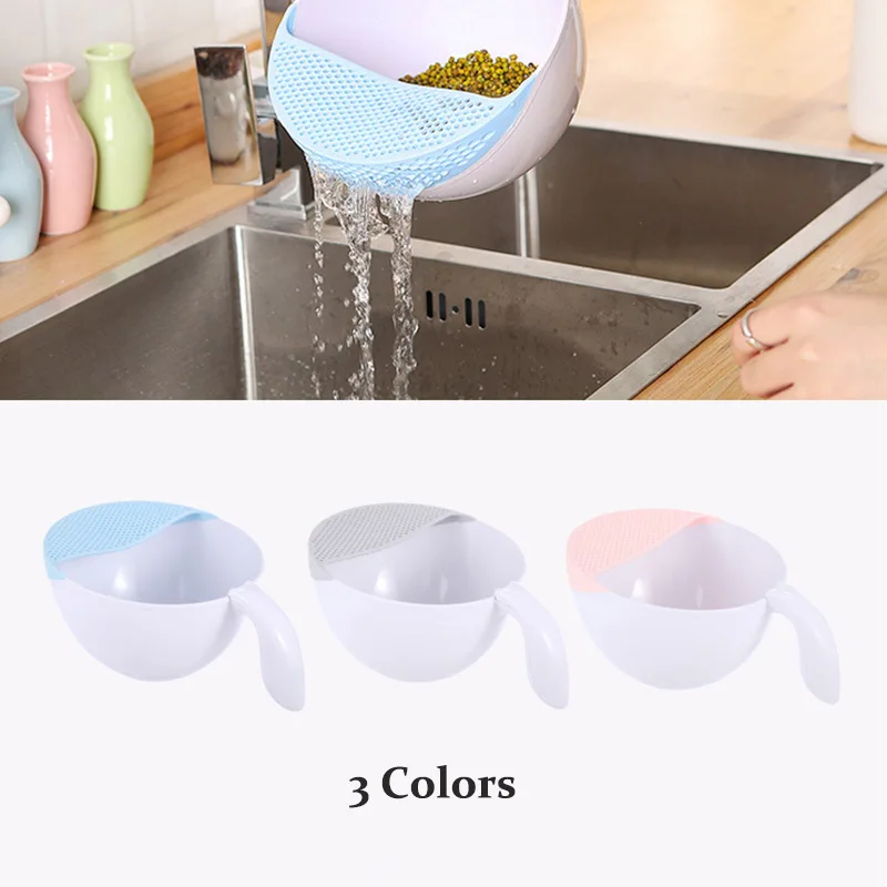 Кухонная корзина для панорамирования из АБС-пластика противоскользящая сливная