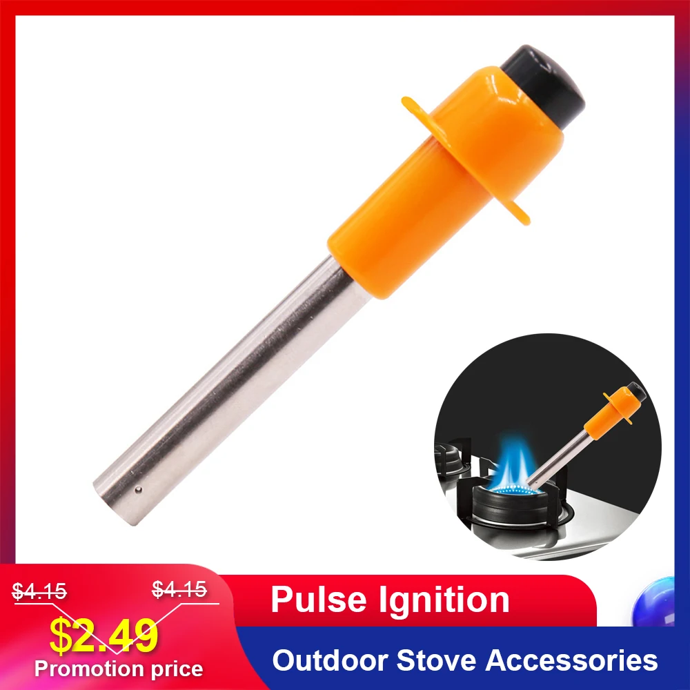 Pulse Ignition Kitchen Outdoor Stove Piezoelectric Igniter Portable Device Camping Lighter Gas Accessories | Спорт и развлечения