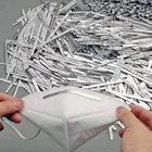 Настраиваемая эластичная лента для носовой перемычки, 50 шт., настраиваемый эластичный шнур для N95, маска для лица, Алюминиевый шнур, швейное ремесло сделай сам