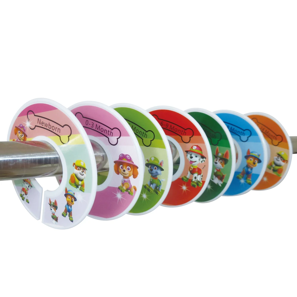 7 шт./упаковка Детские разделители для одежды|Ярлыки одежды| |