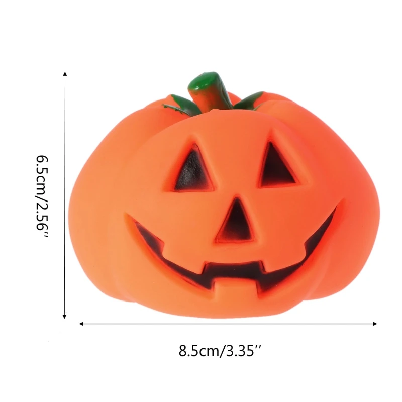 OOTDTY собака визжак жевательные игрушки Щенок забавная Тыква дизайн звуковая