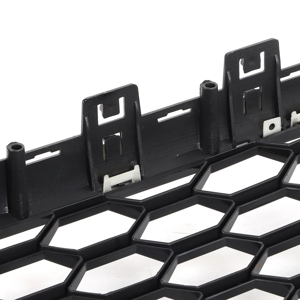 Передний Впускной гриль шестигранная сетчатая решетка полностью черная