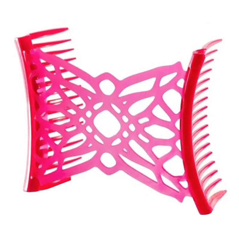 

2019 Magic Elastic Hair Clips Stretchy Hair Comb Double Clips Hair Combs for Women Girls Hair Accessory