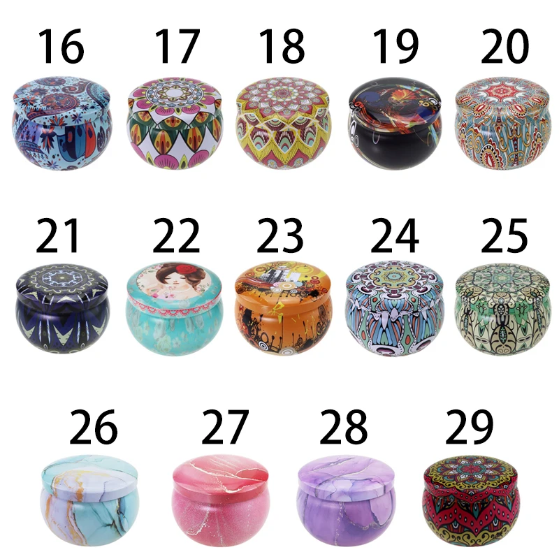 Чехлы для хранения цветов с принтом банки свечей самостоятельного изготовления