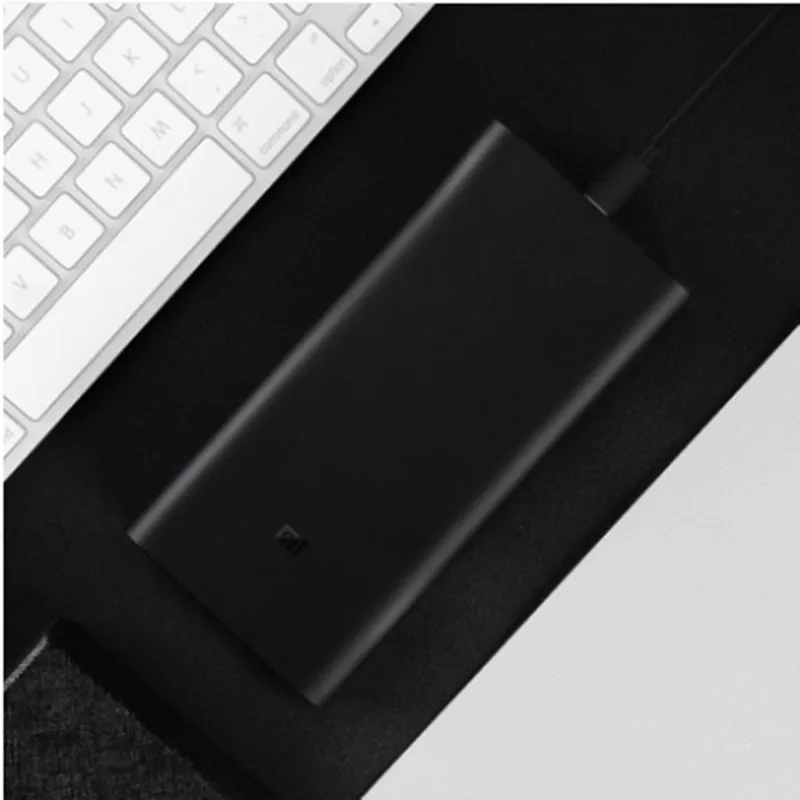 Оригинал xiaomi mobile power 3 высокая версия 20000mAh bank QC3.0 портативное зарядное устройство 2