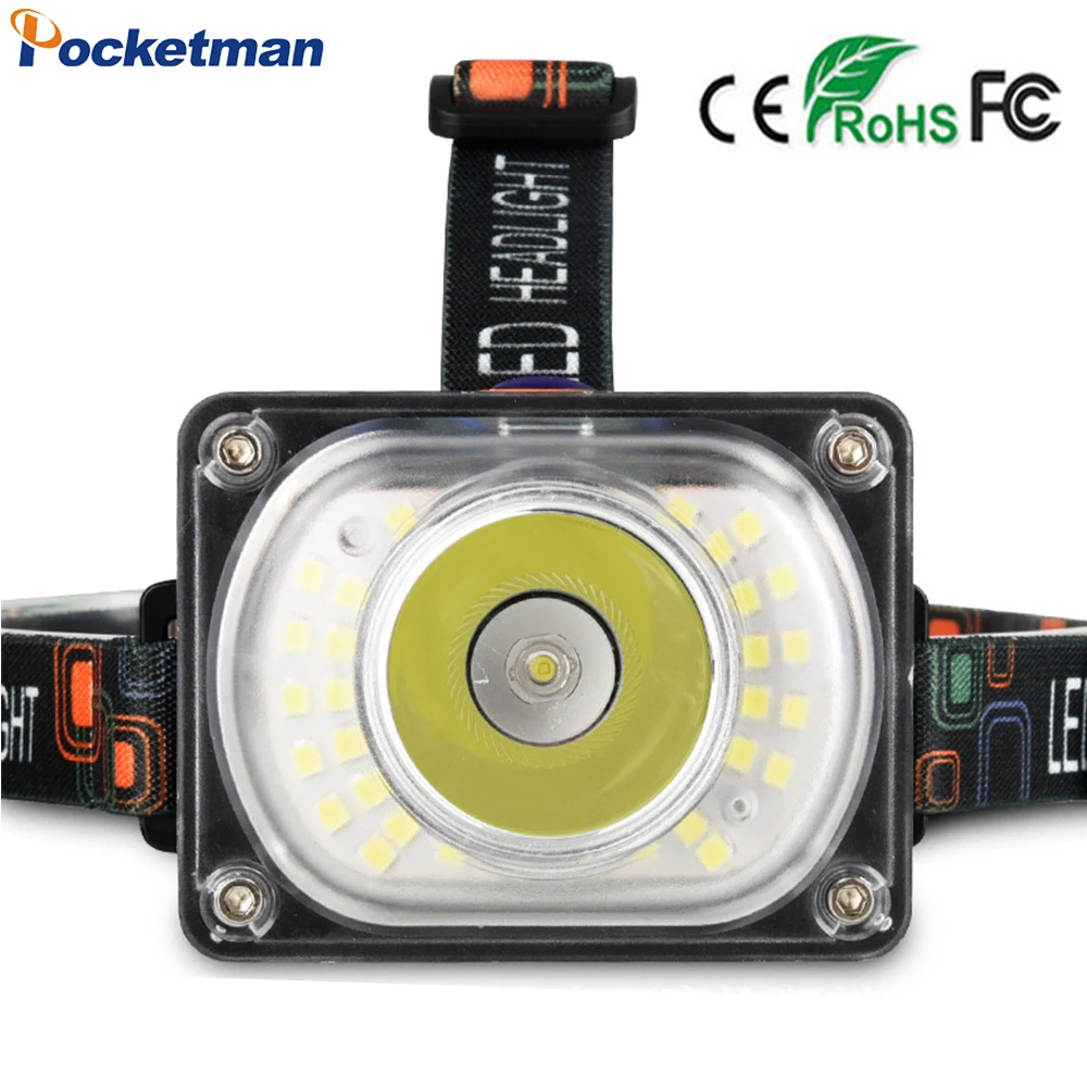 Новинка головсветильник фонарь с светильник Головной зарядкой от постоянного