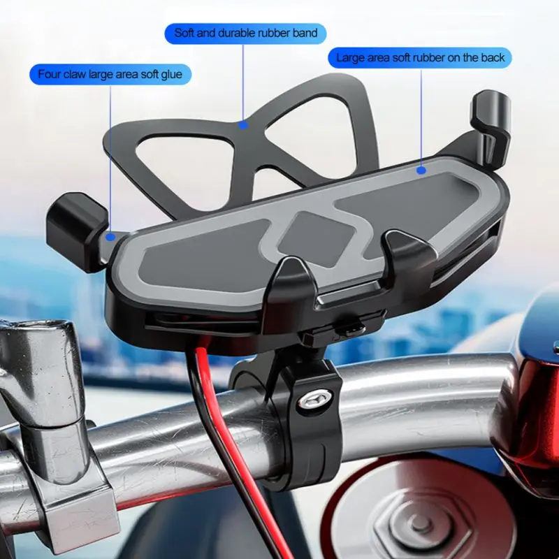 

New 2020 Bicycle Mobile Phone Holder Cycling Motorcycle Bike Handlebar Stand Mount Bracket Support Universal Phone Holder