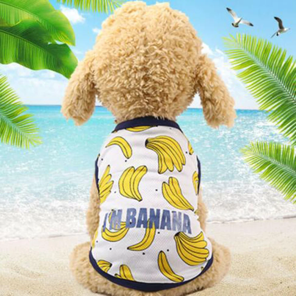 2020 Hot Cute spring summer Dog Clothes Printed Camouflage Mesh Vest For Small Medium Dogs Pet Puppy T Shirt Size XS-2XL | Дом и сад