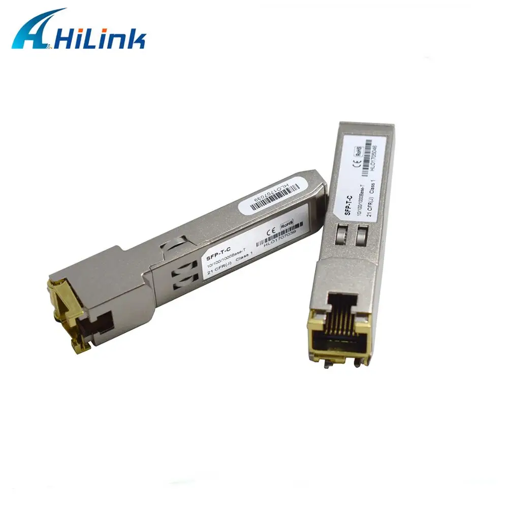 Mini GBIC 10/100/1000BASE TX медные SFP T модули медный порт RJ45 100 м.|mini gbic|gbic moduleport rj45 |