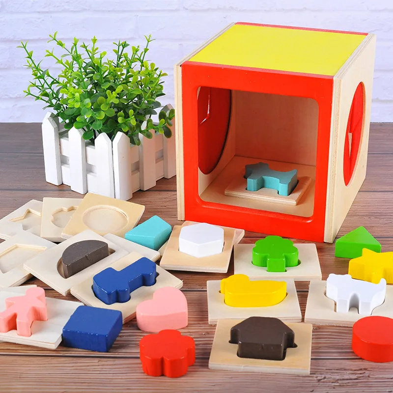 Развивающие игрушки глухая коробка детские руки и мозги с просветлением