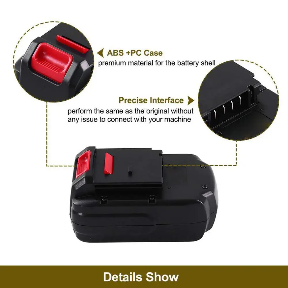 Для Porter 18V 3500Mah Большая емкость ручная дрель никель аккумуляторная батарея