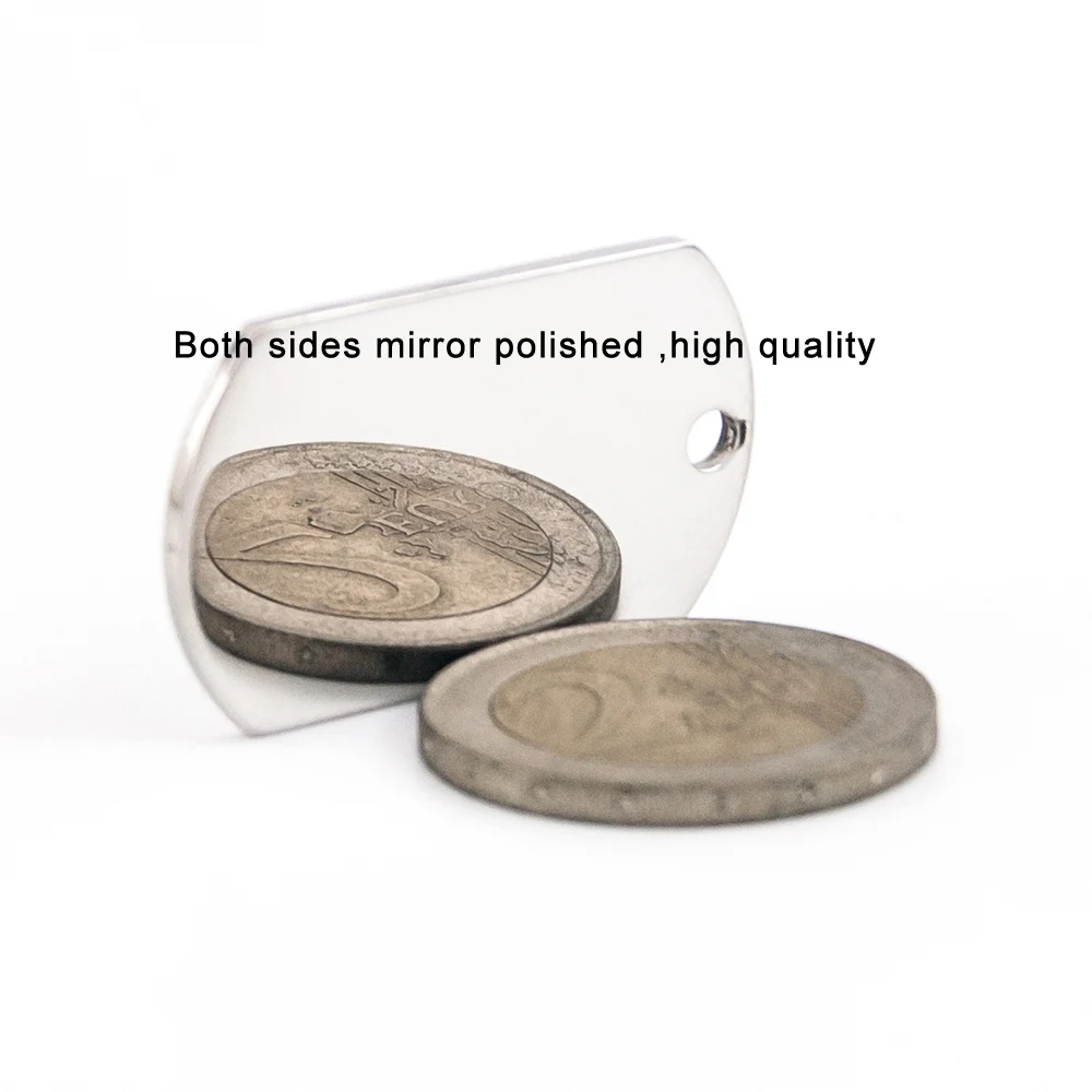 50 шт. серебряные/Золотые/розовые Золотые/черные военные бирки мужские ювелирные