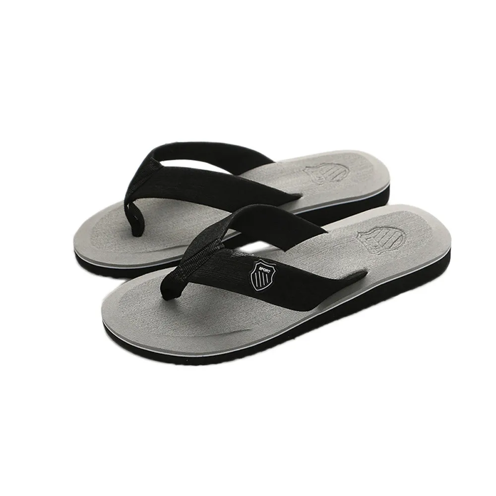 

2020 New Men Sandals Summer Flip Flops Slippers Men Outdoor Beach Casual Shoes Male Sandals Water Shoes Sandalia Masculina#f