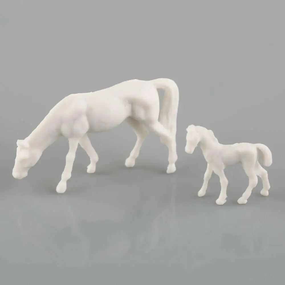 50 шт. Неокрашенная белая ферма|ho scale|scale hoho scale animals |