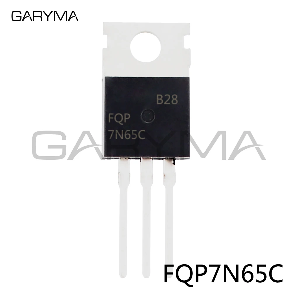 10 шт FQP7N65C 7N65 N-Channel MOSFET TO-220AB |