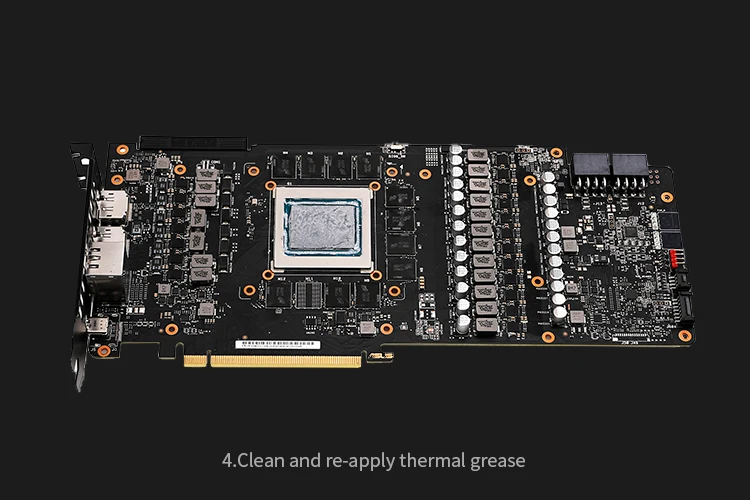 Курган водного блока использовать для ASUS ROG STRIX RTX2080Ti O11G GAMING/A11G/O8G/8G GAMING/полное покрытие GPU Block/5 V 3PIN Header RGB