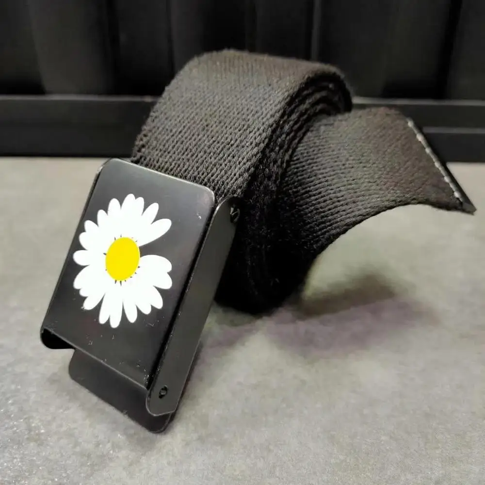 2020 ремень с маргаритками для мужчин и женщин в стиле хип-хоп цветком маргариткой