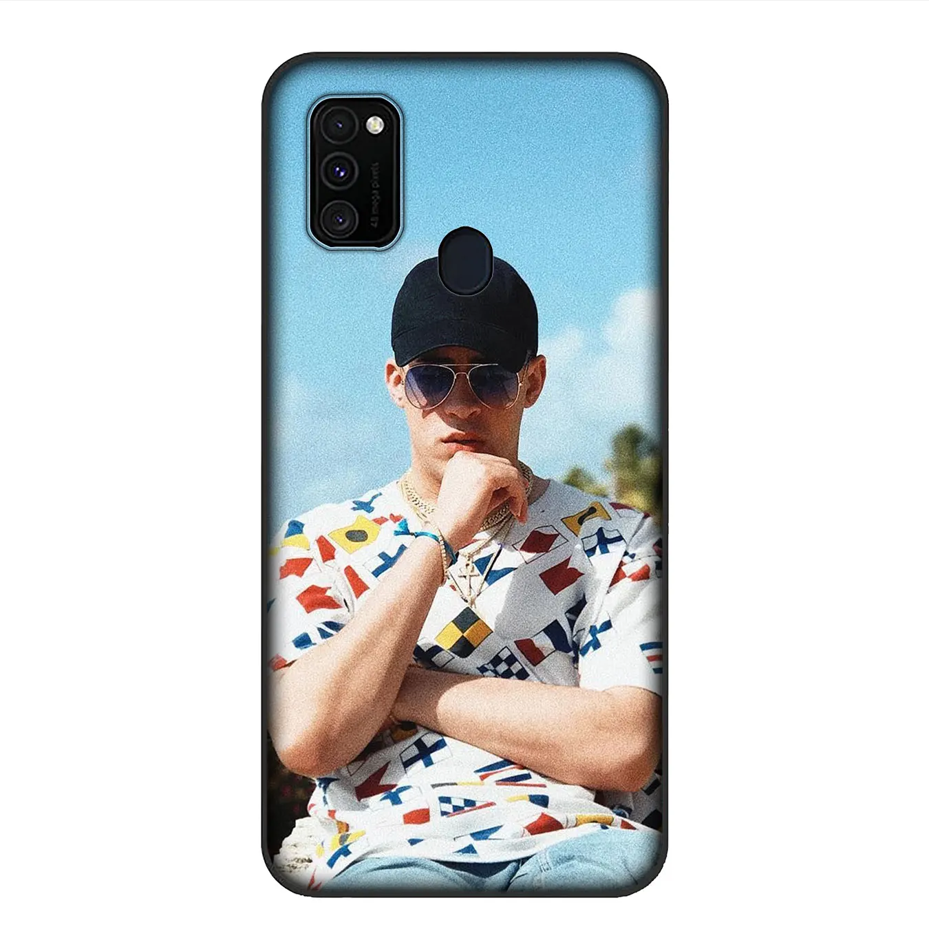 Bad Bunny Soft Silicone Phone Case for Samsung Galaxy A9 A8 A7 A6 A5 A3 A2 Core J8 J7 J6 J4 Prime Plus 2018 |