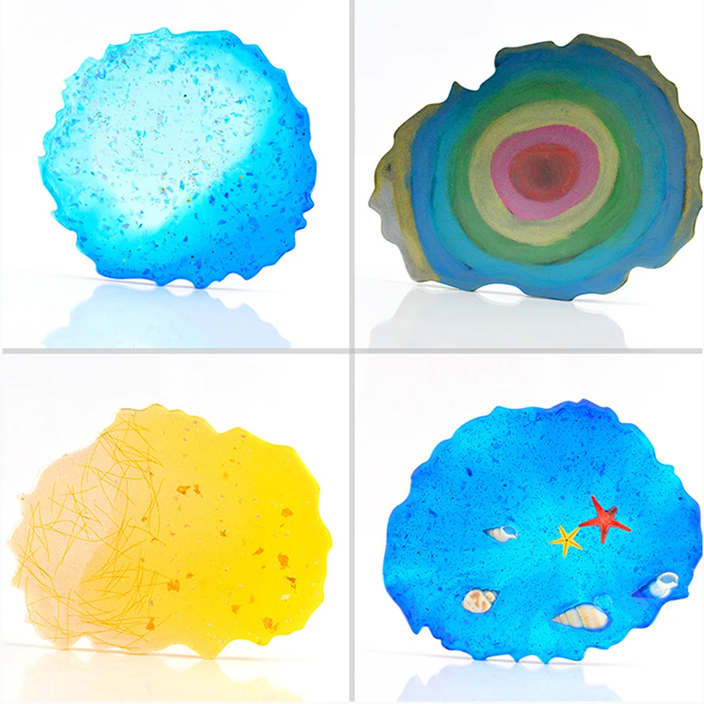 Волнистая форма для подстаканников DIY кристаллическая капельная клея волнистая