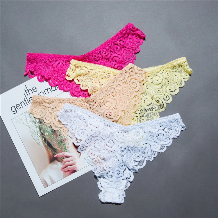 3 шт. Новое роскошное кружевное сексуальное бесшовное нижнее белье женские