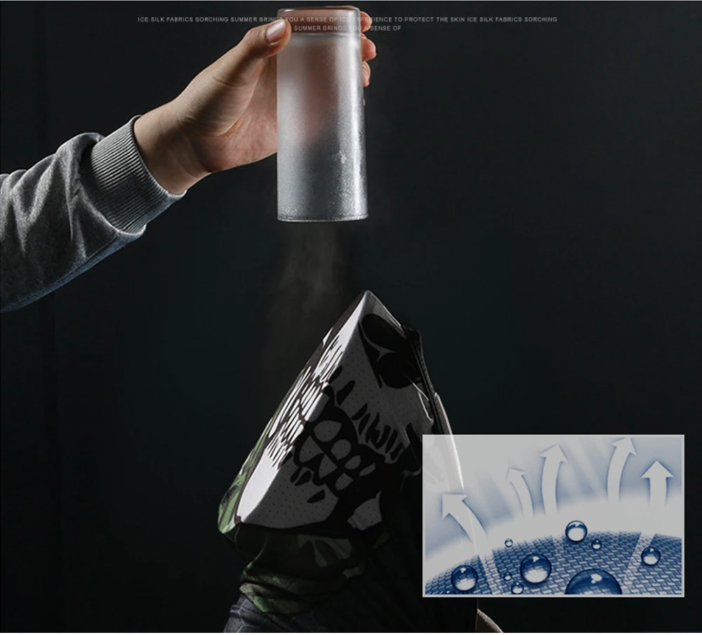 3D перфорирующая маска для лица бандана с Веном наружная велосипедная на шею