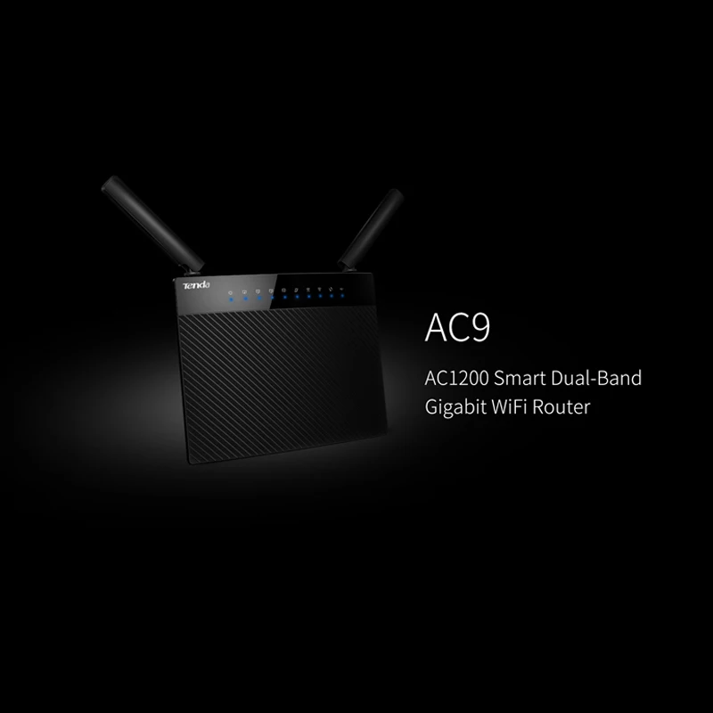 Tenda AC9 AC1200M Беспроводной Wi-Fi маршрутизатор с 2 4 ГГц/5 0 ГГц высоким коэффициентом