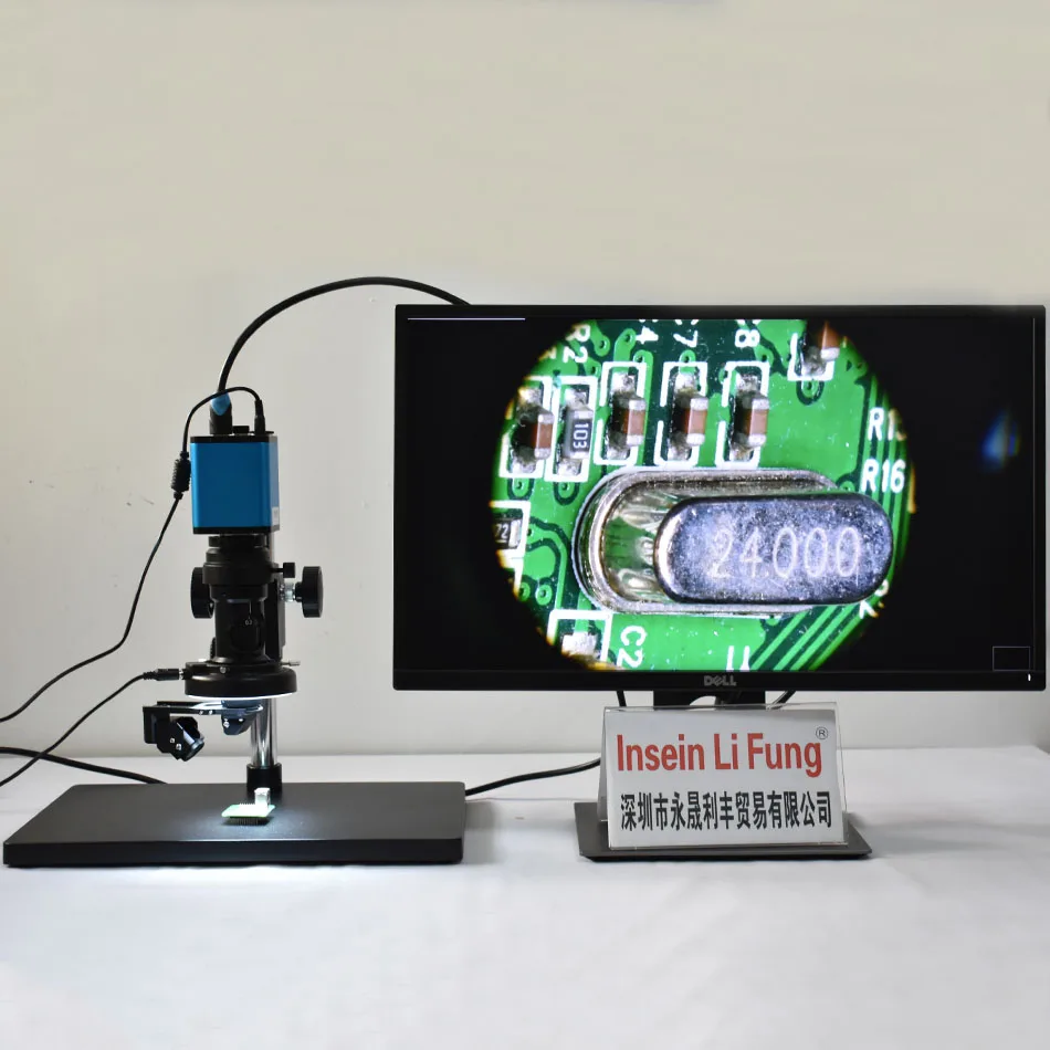 

Full HD 1080P Sony Sensor 2D 3D Industrial Video Microscope U Disk Storage HDMI Magnifier Electronic Components Detection